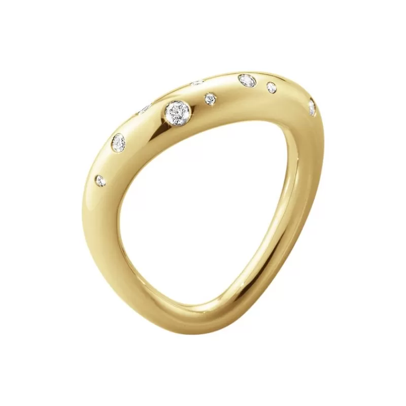 Georg Jensen Diamantringer-Ring, Offspring Med Diamanter