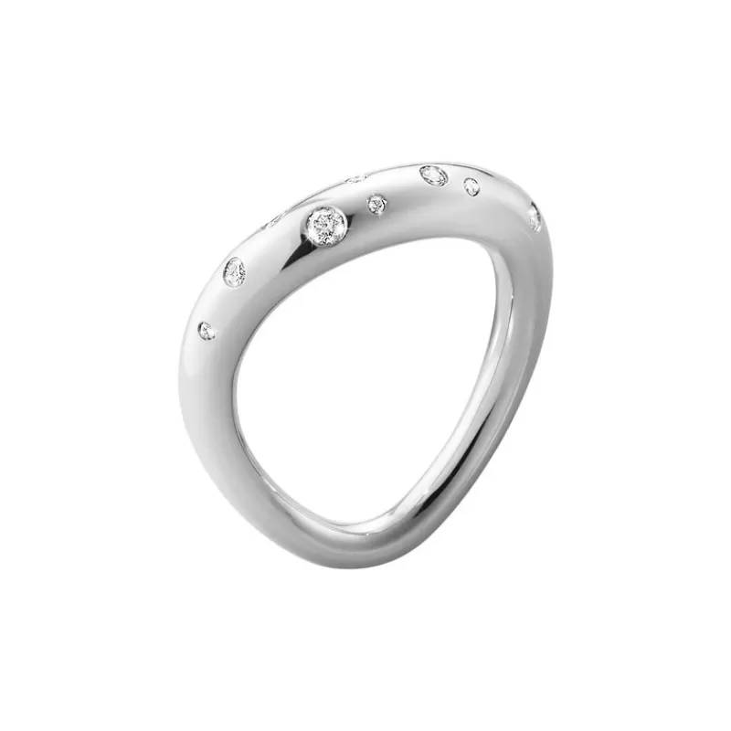Georg Jensen Diamantringer-Ring, Offspring Med Diamanter