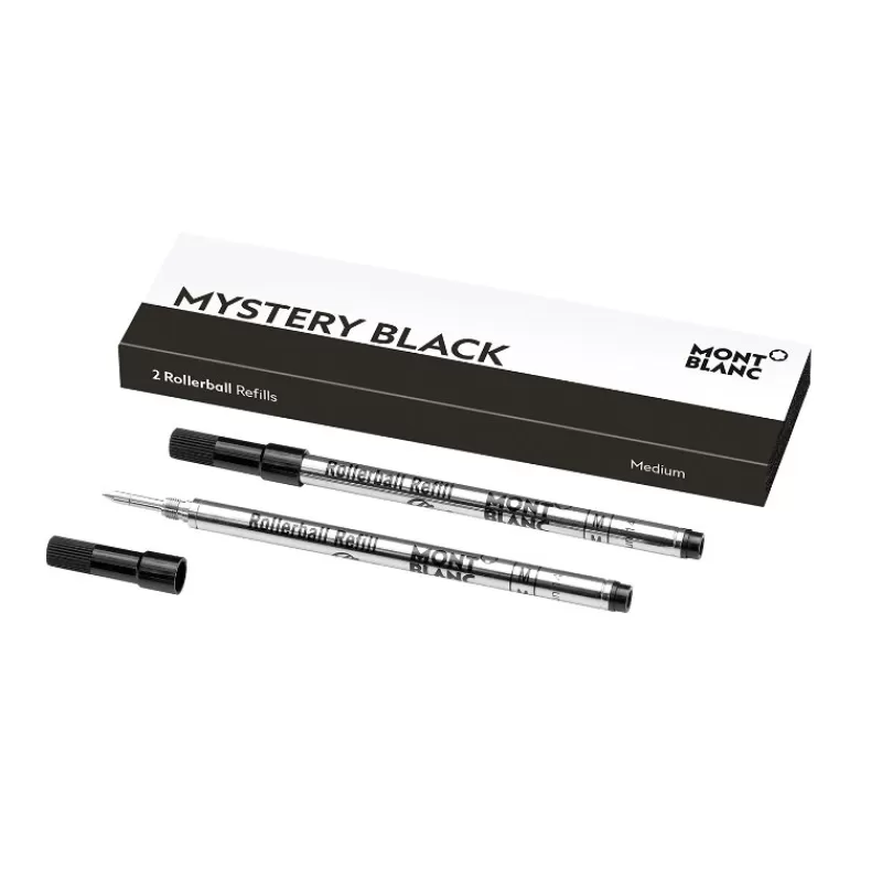 Montblanc Notatbøker-Rollerball Refills (M) Mystery Black