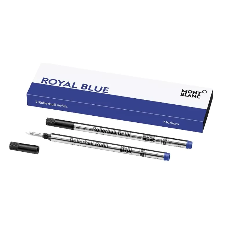 Montblanc Notatbøker-Rollerball Refills (M) Royal Blue