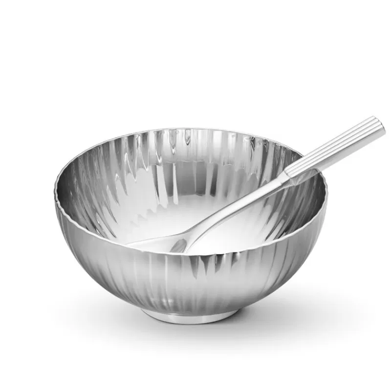 Georg Jensen Home Skåler-Saltkar Med Skje, Bernadotte